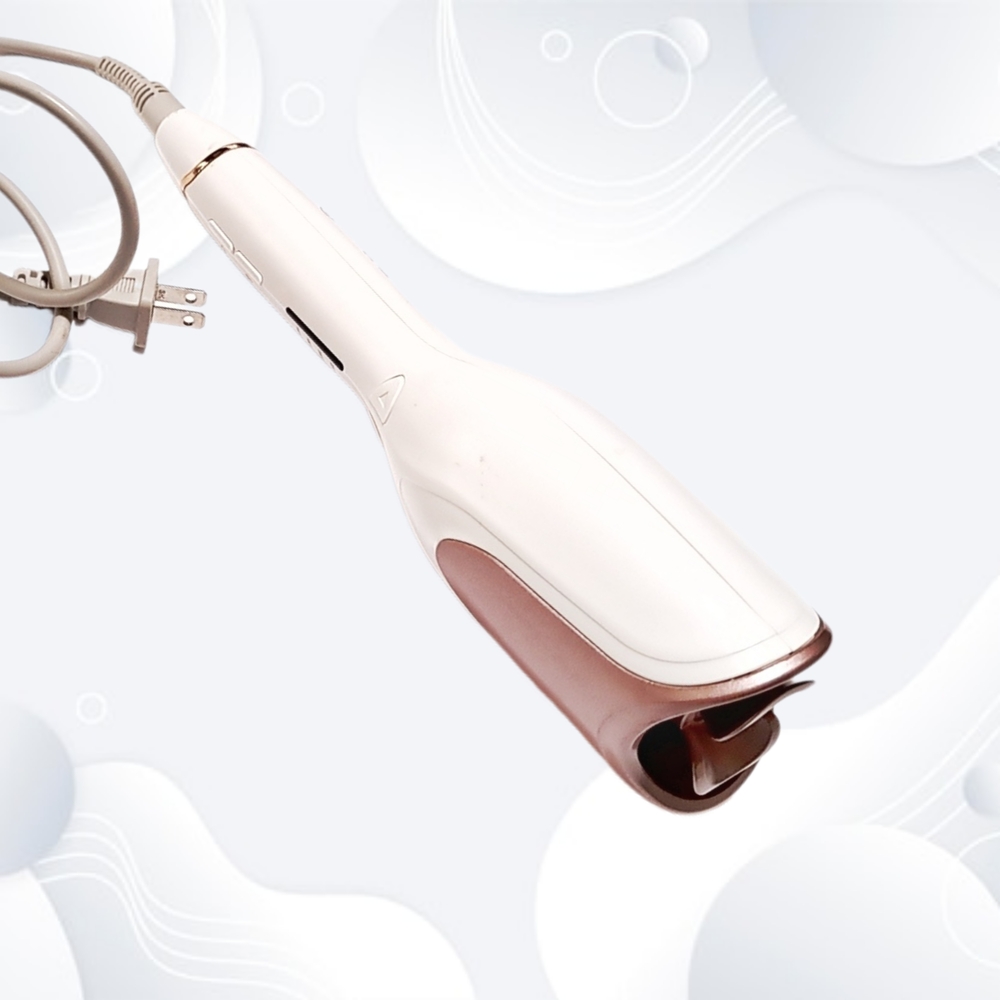 Automatic Hair Curler in Beige and Brown - Picture 7 of 8